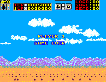 Choplifter - Screenshot - Game Over Image