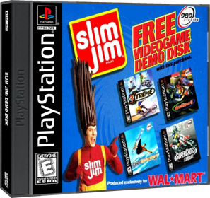 Slim Jim Demo Disc - Box - 3D