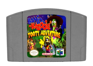 Banjo-Kazooie: Tooty Adventure - Fanart - Cart - Front