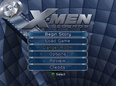 X-Men Legends - Screenshot - Game Select Image