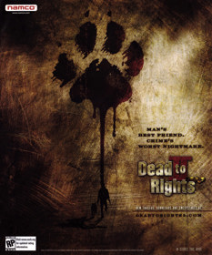 Dead to Rights II - Advertisement Flyer - Front