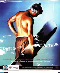 Cool Boarders 3 - Advertisement Flyer - Front