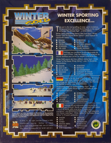 The Games: Winter Edition - Box - Back