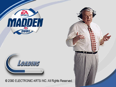 Madden NFL 2001 - Screenshot - Game Title