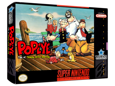 Popeye: Ijiwaru Majo Sea Hag no Maki - Box - 3D