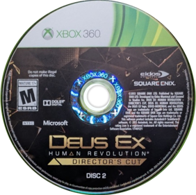 Deus Ex: Human Revolution Director's Cut - Disc