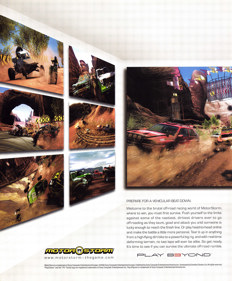 MotorStorm - Advertisement Flyer - Front