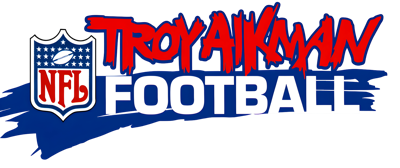 Troy Aikman NFL Football - Clear Logo