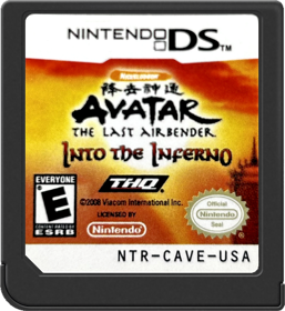 Avatar: The Last Airbender: Into the Inferno - Cart - Front