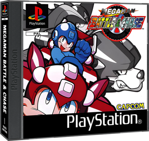 Mega Man Battle & Chase - Box - 3D Image