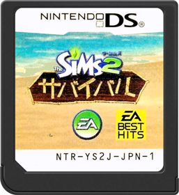 The Sims 2: Castaway - Cart - Front Image
