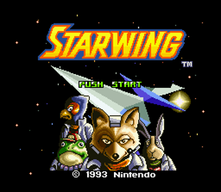 Star Fox - Screenshot - Game Title