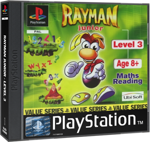 Rayman Junior: Level 3 - Box - 3D Image