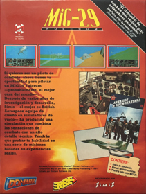 MiG-29 Fulcrum - Box - Back