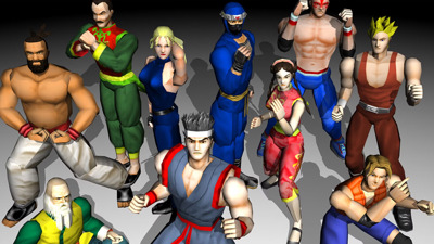 Virtua Fighter 2 - Fanart - Background Image