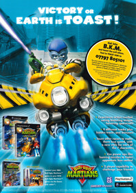 Butt-Ugly Martians: Zoom or Doom! - Advertisement Flyer - Front