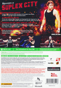 WWE 2K17 - Box - Back