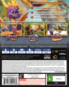 Spyro Reignited Trilogy - Box - Back