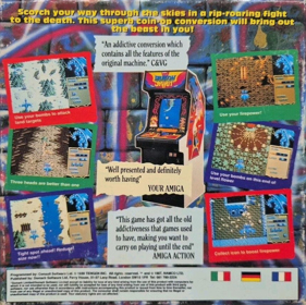 Dragon Spirit - Box - Back