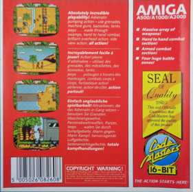 SAS Combat Simulator - Box - Back