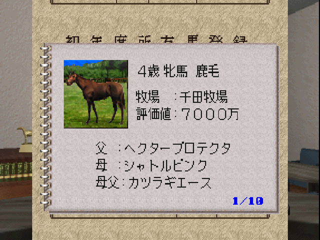 Winning Post 2: Program '96