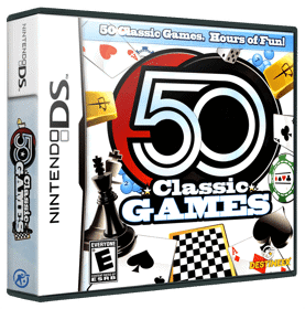 50 Classic Games - Box - 3D Image