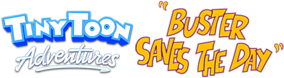 Tiny Toon Adventures: Buster Saves the Day - Clear Logo Image
