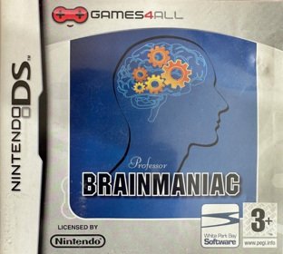 Professor Brainium's Games - Box - Front