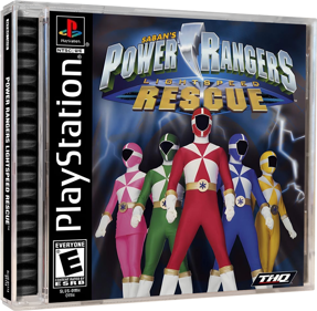 Power Rangers: Lightspeed Rescue - Box - 3D Image