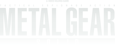 Metal Gear Solid - Clear Logo Image