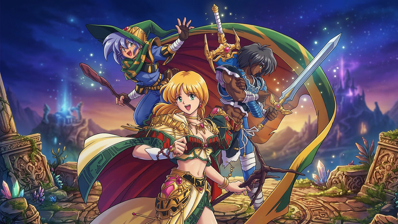 Aretha: Aretha the Super Famicom - Fanart - Background Image