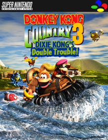 Donkey Kong Country 3: Dixie Kong's Double Trouble! - Fanart - Box - Front