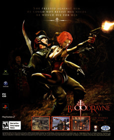 BloodRayne - Advertisement Flyer - Front