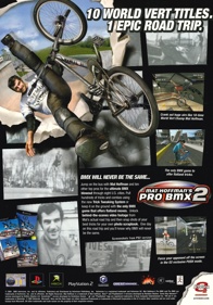 Mat Hoffman's Pro BMX 2 - Advertisement Flyer - Front
