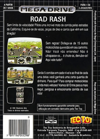Road Rash - Box - Back