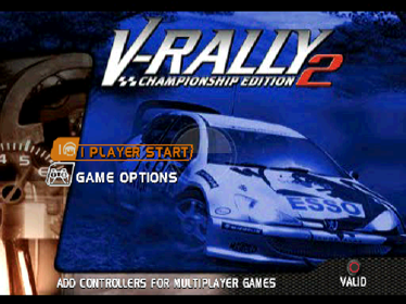 Need for Speed: V-Rally 2 - Screenshot - Game Title