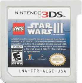 LEGO Star Wars III: The Clone Wars - Cart - Front