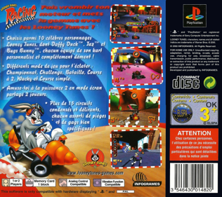Looney Tunes Racing - Box - Back