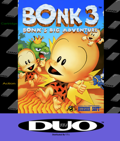 Bonk 3: Bonk's Big Adventure - Box - Front - Reconstructed Image