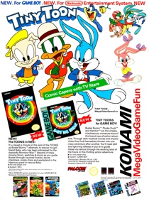 Tiny Toon Adventures - Advertisement Flyer - Front