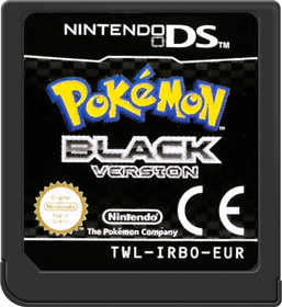 Pokémon Black Version - Cart - Front Image