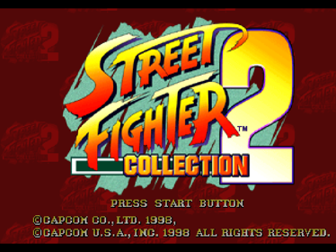 Street Fighter Collection 2 - Screenshot - Game Title Image