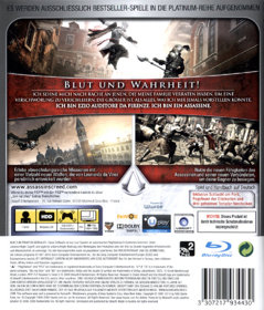 Assassin's Creed II - Box - Back