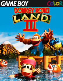 Donkey Kong GB: Dinky Kong & Dixie Kong - Fanart - Box - Front