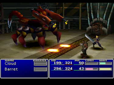 Final Fantasy VII - Screenshot - Gameplay Image
