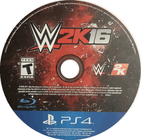 WWE 2K16 - Disc