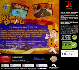 The Flintstones: Bedrock Bowling - Box - Back