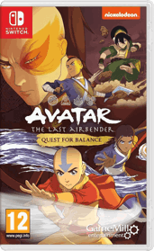 Avatar: The Last Airbender: Quest For Balance - Box - Front - Reconstructed