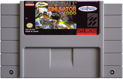 Super Baseball Simulator 1.000 - Cart - Front