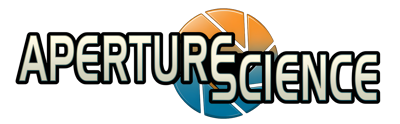 Aperture Science - Clear Logo